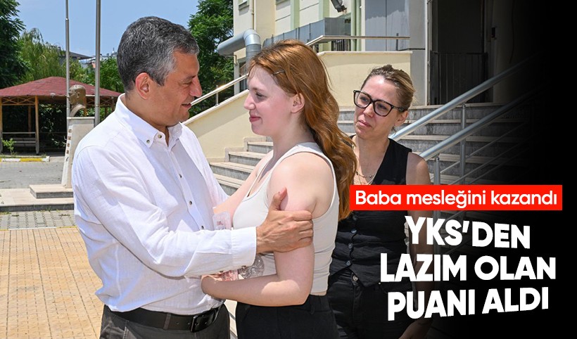 Özgür Özel: Ferdi Zeyrek'in kızı Nehir mimarlık için gerekli puanı aldı