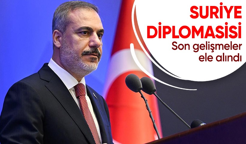 Bakan Fidan Suriyeli mevkidaşı ve ABD'nin Suriye Özel Temsilcisi ile görüştü