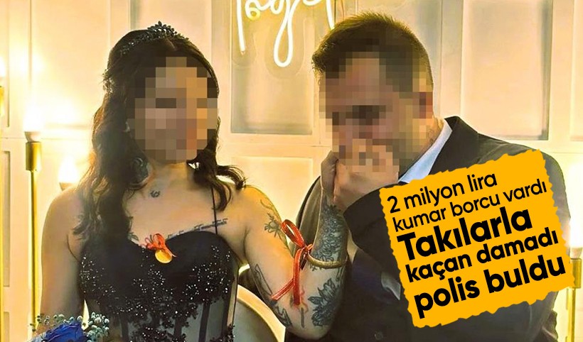 Denizli'de takılarla kaybolan damadı polis buldu ve eve döndü