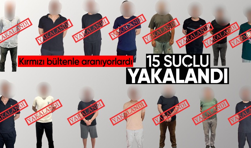 İçişleri Bakanı Ali Yerlikaya, 15 suçlunun Türkiye'ye getirildiğini açıkladı! Kırmızı bültenle aranıyorlardı...
