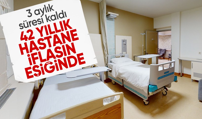 42 yıllık hastane konkordato talebiyle gündemde: Özel Çevre Hastanesi için 3 aylık süre kaldı