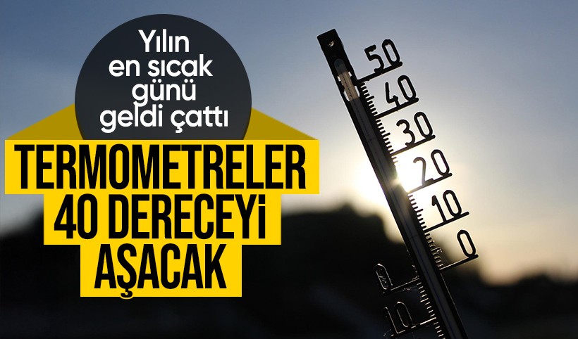İstanbul'da yılın en sıcak günü bugün! Termometreler 40 dereceyi görecek