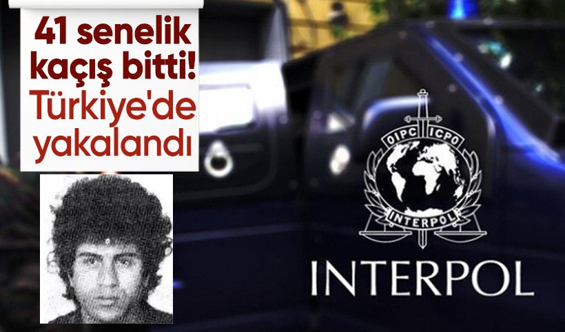 41 senelik kaçış bitti! Kırmızı bültenle aranan katil zanlısı Türkiye'de yakalandı