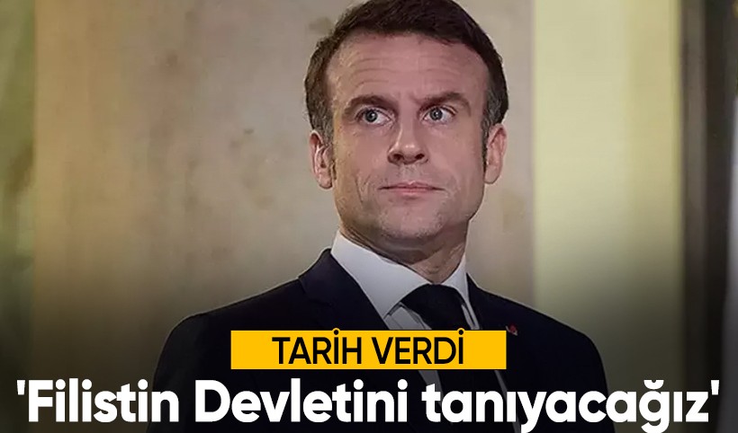 Fransa, Filistin Devleti'ni eylül ayında tanıyacak