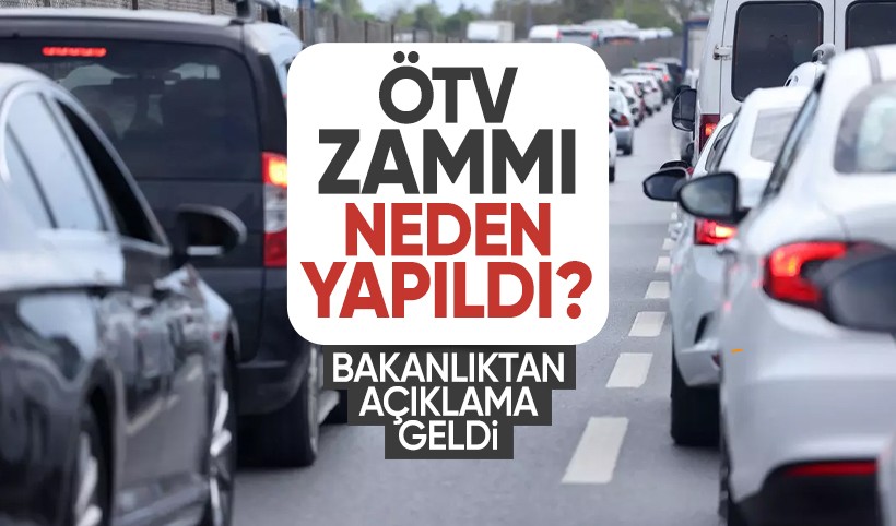 Hazine ve Maliye Bakanlığı'ndan ÖTV açıklaması