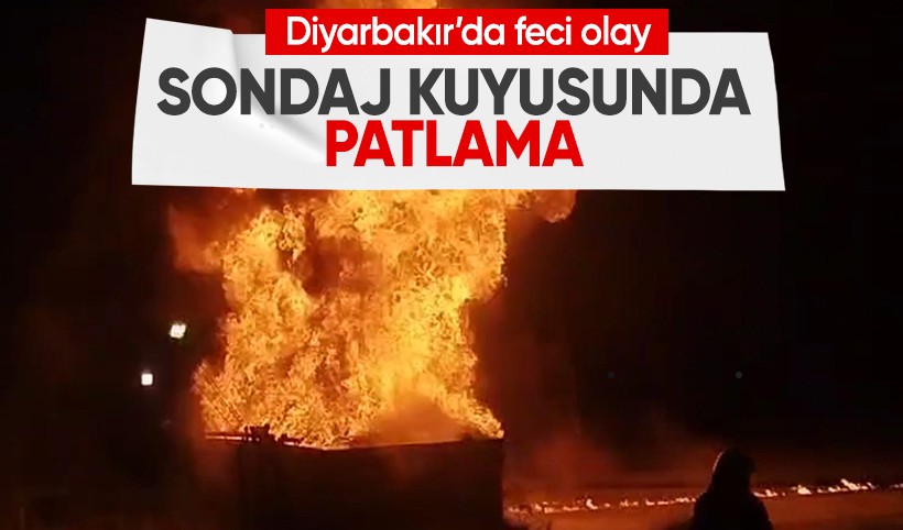 Diyarbakır'da petrol kuyusunda patlama: 2’si ağır, 7 işçi yaralandı