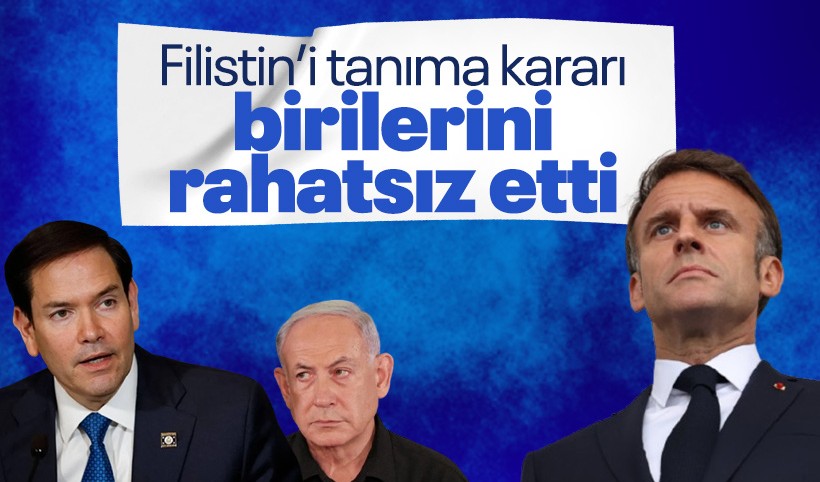 Macron’un 'Filistin’i tanıyacağız' dedi ABD'den tepki geldi: Reddediyoruz