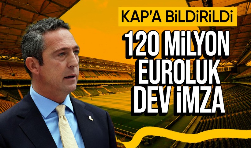 Fenerbahçe yeni stat isim sponsorunu KAP'a bildirdi: İşte kulübün kasasına girecek para