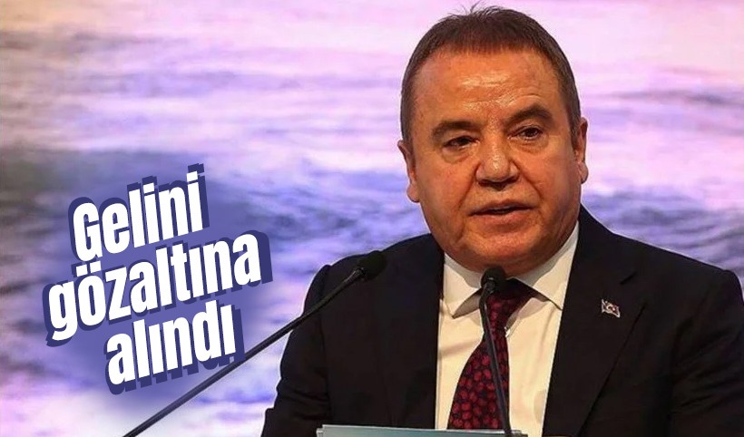 Rüşvet soruşturması devam ediyor! Muhittin Böcek'in gelini gözaltına alındı