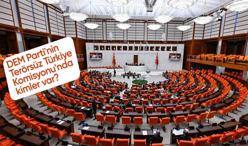 Terörsüz Türkiye Komisyonu kuruluyor! DEM Parti'nin üyeleri belli oldu