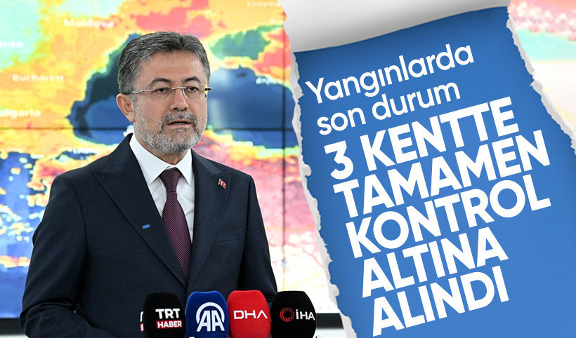 Uşak Sivaslı, Kahramanmaraş Onikişubat ve İzmir Bornova'daki yangınlar kontrol altına alındı