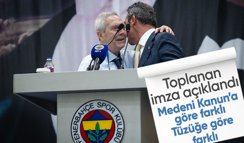 Fenerbahçe toplanan imza sayısını açıkladı