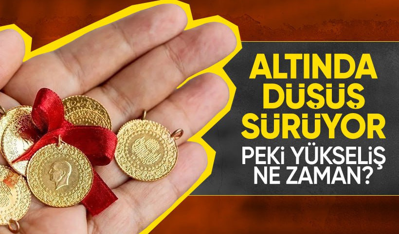 Altında düşüş sürüyor! Gözler Fed faiz kararında