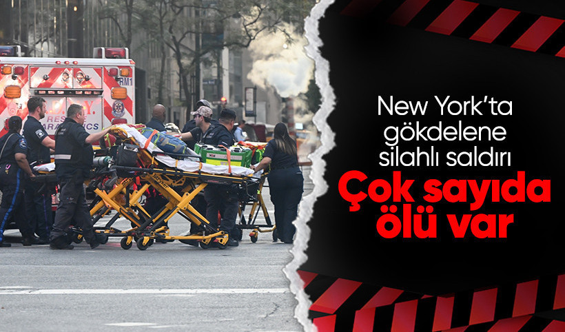 New York'ta silahlı baskın: 1'i polis 4 kişi öldü