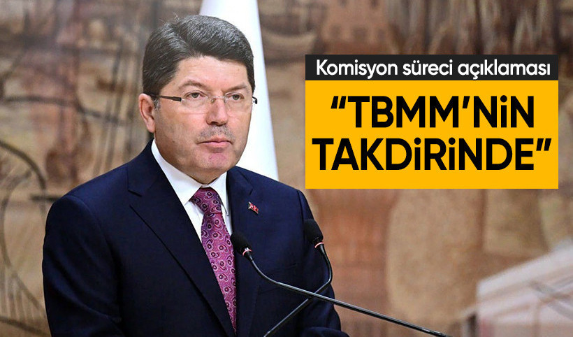 Adalet Bakanı Tunç: Terörsüz Türkiye komisyonu Meclis'in takdirinde