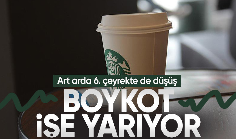 Starbucks'ın küresel satışları, nisan-haziran döneminde de düştü