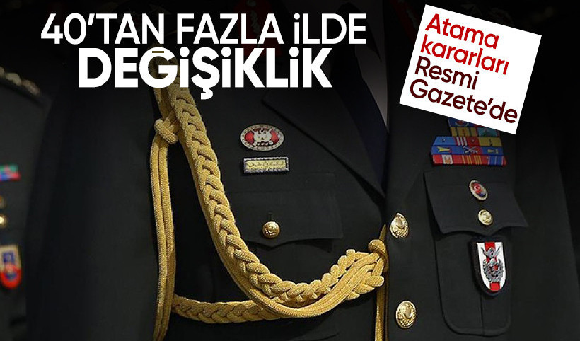 21 general ve albay bir üst rütbeye terfi etti