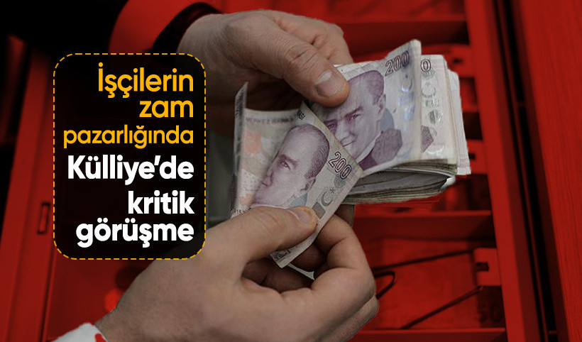 Zam pazarlığında yeni gelişme: Cumhurbaşkanı Yardımcısı Cevdet Yılmaz, Türk-İş Başkanı Ergün Atalay ile görüştü