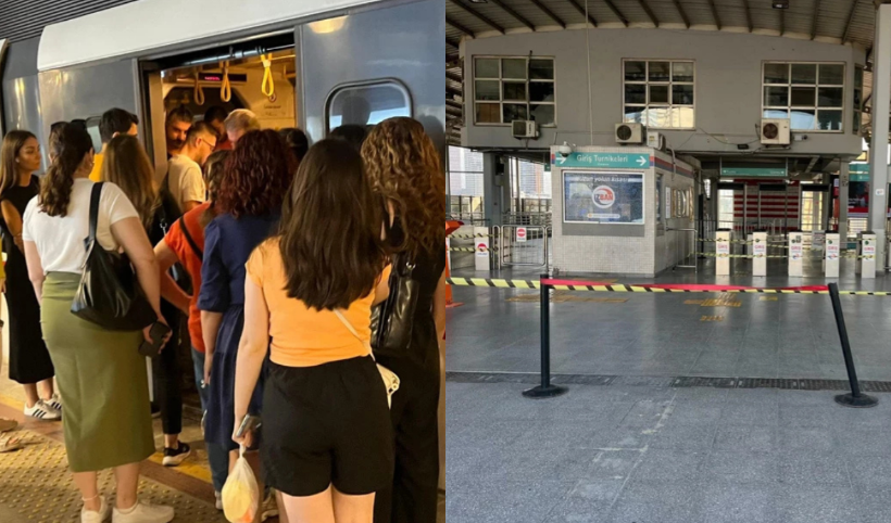 Memurlar grev yaptı! İZBAN'da tüm seferler iptal edildi