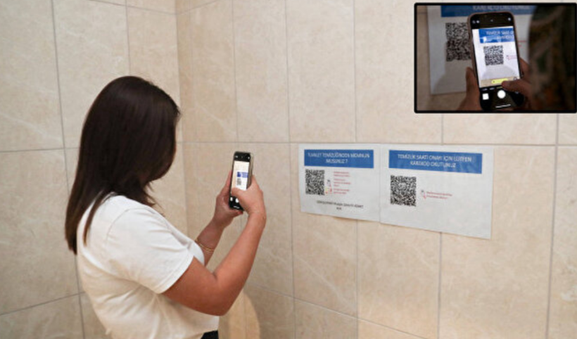Hastanelerde hijyen için QR kodlu yeni dönem