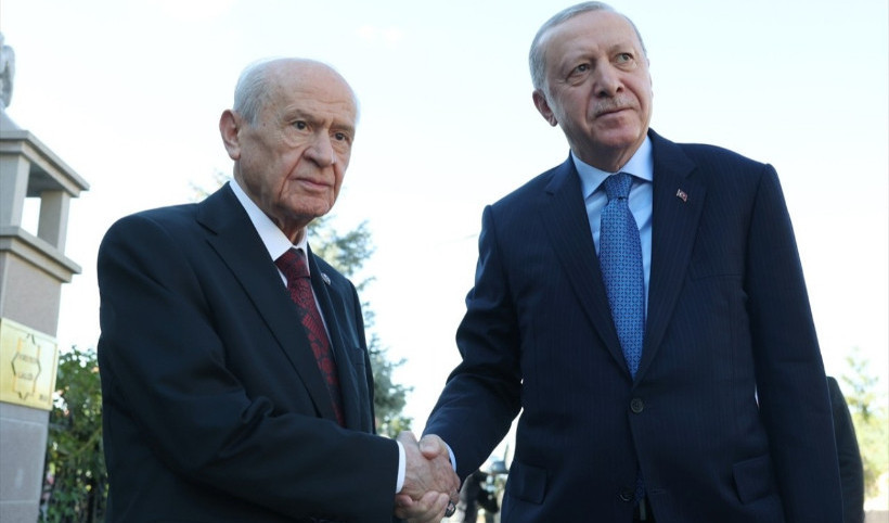 Cumhurbaşkanı Erdoğan, Bahçeli ile görüştü