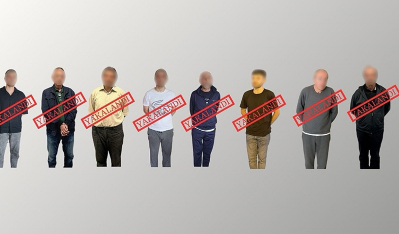 Kırmızı bültenle ve ulusal seviyede aranan 8 suçlu Türkiye'ye getirildi