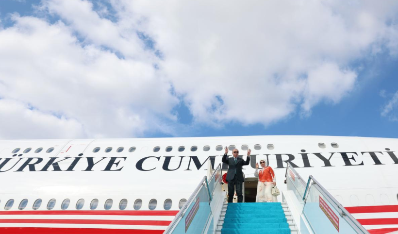 Cumhurbaşkan'ı Erdoğan Katar'a gitti