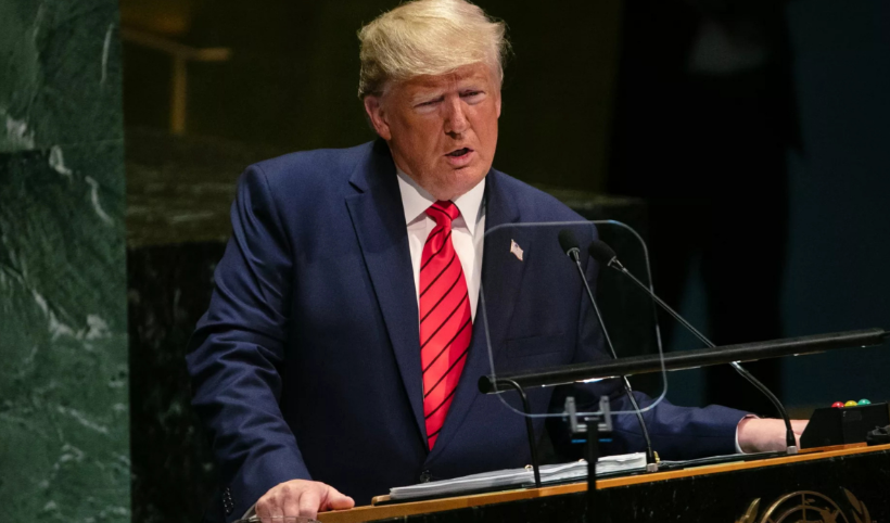 Donald Trump'tan Genel Kurul'da ilginç sözler: 'BM bana çalışmayan merdivenler verdi'
