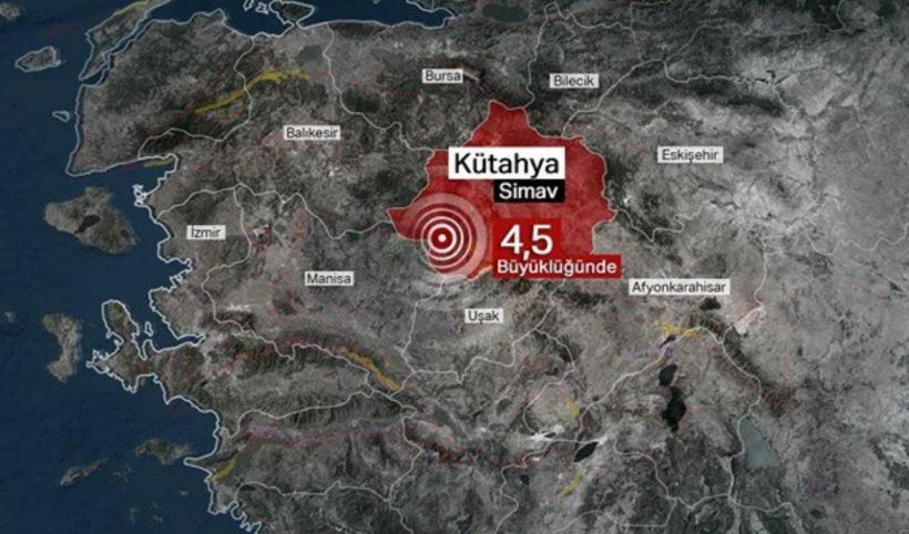 Simav'da 17 saatte 234 artçı deprem