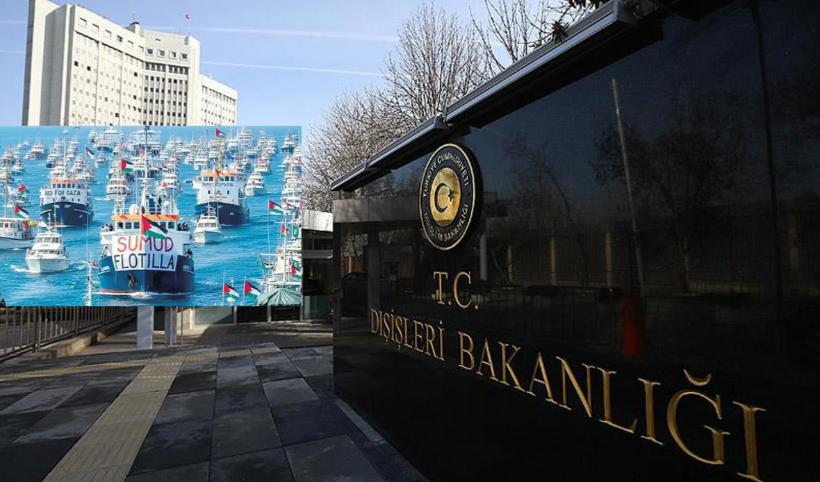 Dışişleri Bakanlığı'ndan İsrail'in alıkoyduğu Türk aktivistler hakkında açıklama