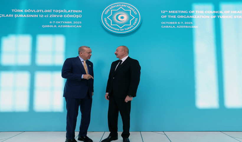 Türk Devletleri 12. Zirvesi Azerbaycan'da başladı: Erdoğan ve Aliyev Gebele'de buluştu