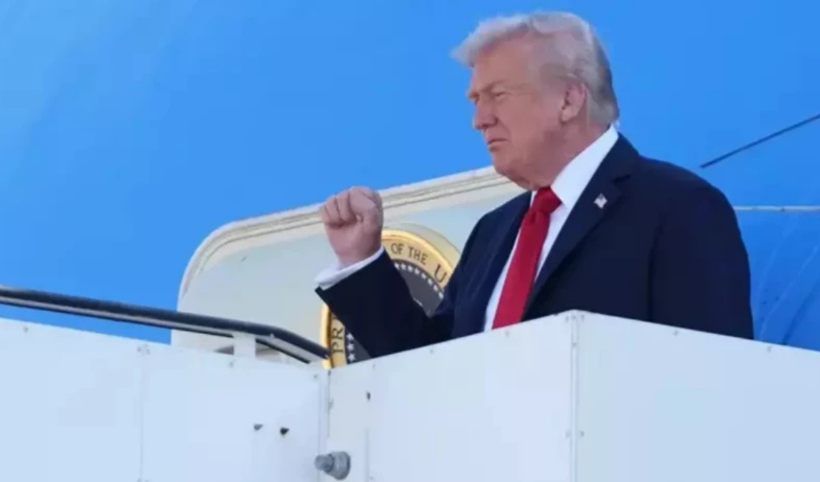 ABD Başkanı Trump İsrail'e geldi! Cumhurbaşkanı Erdoğan'a övgü dolu sözler