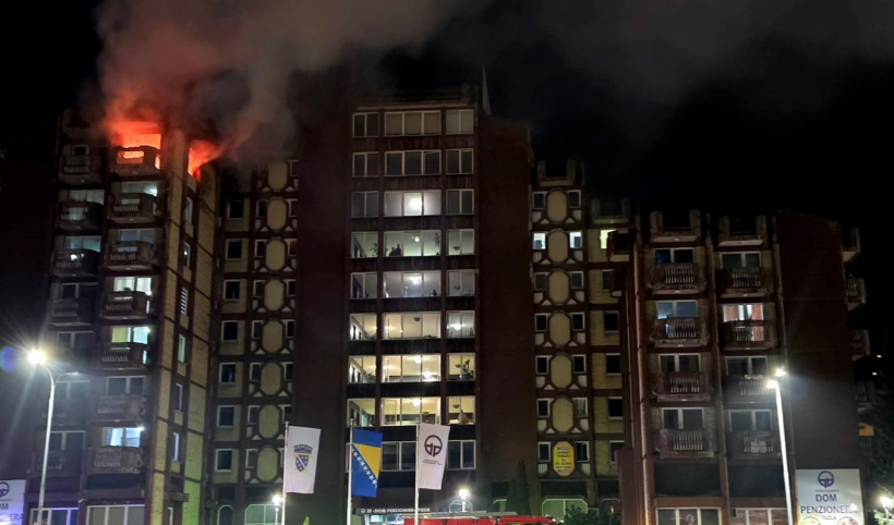 Bosna Hersek'te huzurevinde yangın: Çok sayıda kişi hayatını kaybetti