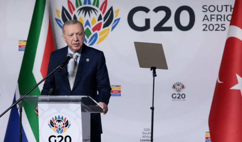 Cumhurbaşkanı Erdoğan'dan G20'de Gazze mesajı! 'Özgür Filistin kurulmadan küresel barış sağlanamaz'