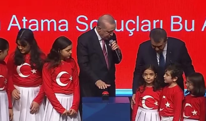 Cumhurbaşkanı Erdoğan Öğretmen Atama Programı'nda konuştu