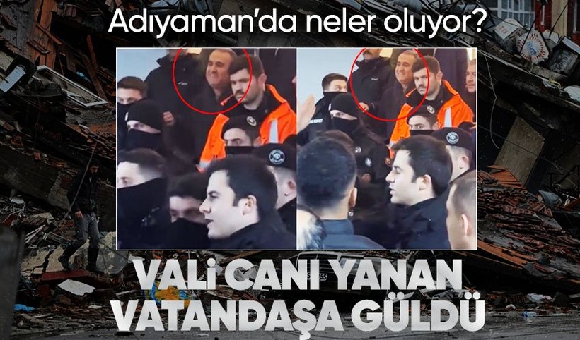 Adıyaman'da depremzedeler Vali Mahmut Çuhadar'a tepki gösterdi - Resim: 1