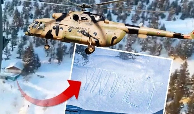Mehmetçik tüm tehlikeleri göze aldı! Kara yazdıkları not sayesinde hayatları kurtuldu! "Bu sahneleri filmlerde görürdük" - Resim: 1