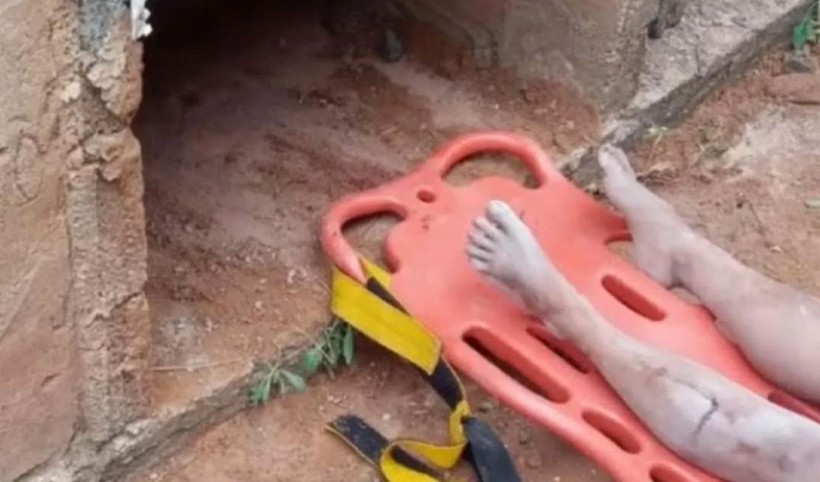 Dünya bu olayı konuşuyor: Brezilya'da diri diri mezara gömülen kadın 10 saat sonra sağ çıkarıldı! 2 kişi tutuklandı - Resim: 1