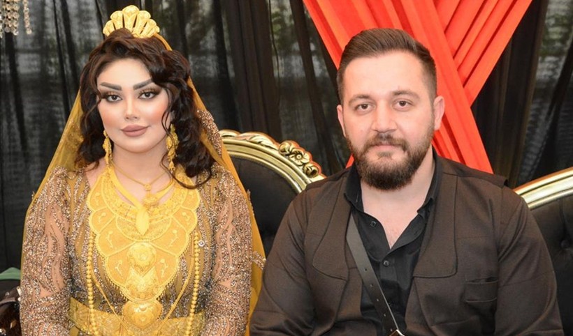 Bir aşiret düğünü klasiği... 7 kişi anca sayabildi! Geline 15 kilo altın, damada 5 milyon 300 bin TL takıldı - Resim: 1