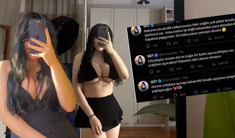 Annesine 'Dul ve özgür bir kadın' diye Onlyfans hesabı açıp müstehcen platforma ekledi... Tepki çeken Türk kızından skandal açıklama - Resim: 1