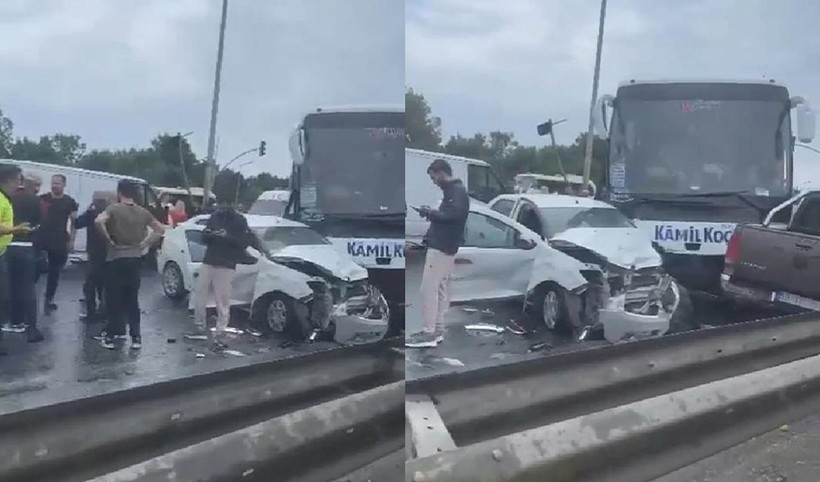 Son dakika: İstanbul'da can pazarı! Yolcu otobüsü karşı şeride daldı: Çok sayıda yaralı var - Resim: 2
