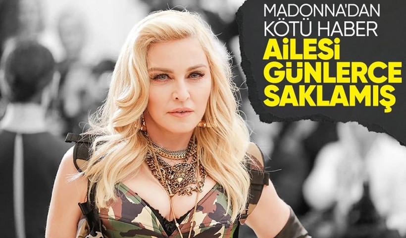 Madonna'dan üzen haber: Bilinci kapandı entübe edildi! 'Durumu ciddi olduğu için...' - Resim: 1
