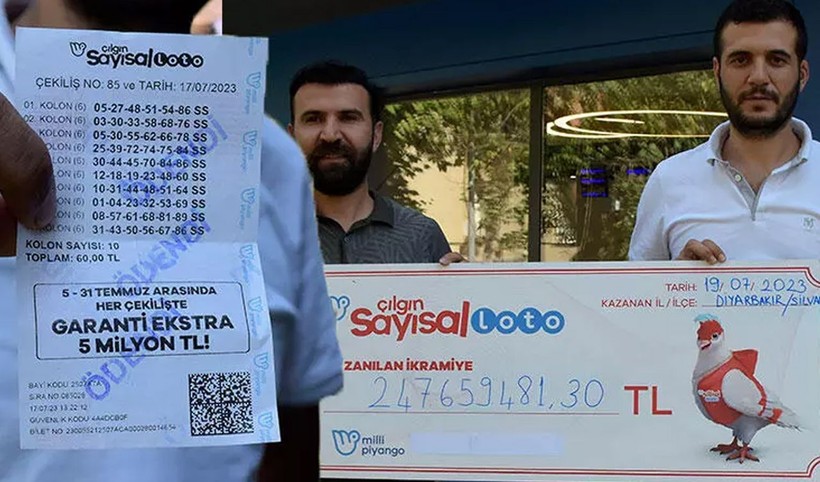 Başına talih kuşu kondu! 60 TL'lik kuponla 247 milyon 659 bin 481 TL’lik ikramiye kazandı! İlk hedefi... - Resim: 1