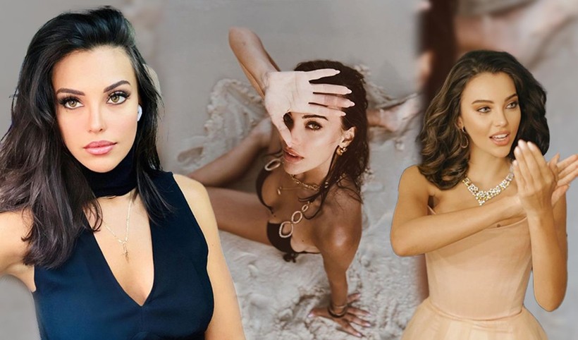Tuvana Türkay'dan Yunanistan plajlarında bikiniyle oryantal şov! - Resim: 1