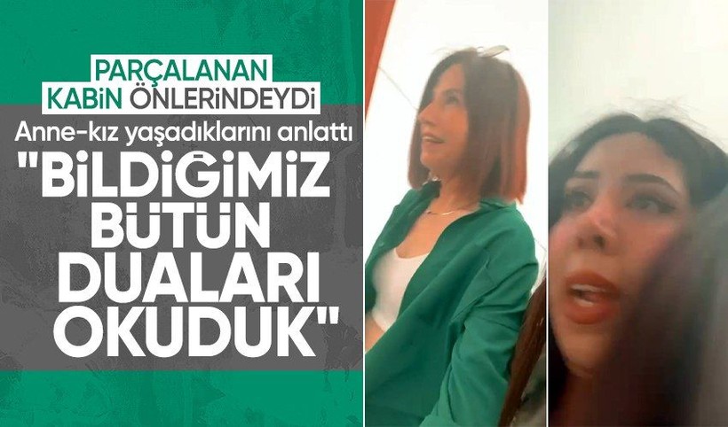 Teleferik kazasını kayda alan anne ve kızı, korku dolu anları anlattı - Resim: 1