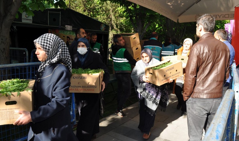 Duyan geldi! Kayseri'de sonu görünmeyen kuyduk - Resim: 9