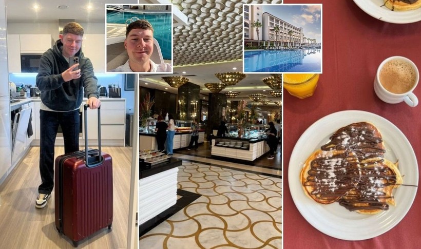 Hayat pahalılığından yakınan İngiliz genç Josh Kerr, Antalya'da 5 yıldızlı otele yerleşti: İngiltere'de biz ne yapıyoruz? - Resim: 1