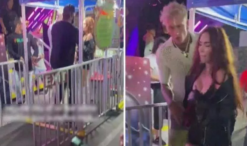 Lunaparkta saldırıya uğrayan Megan Fox aldığı darbeyle... - Resim: 1