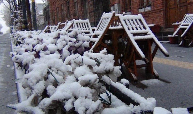Mart kapıdan baktırdı! Kars'ta kar sürprizi - Resim: 6