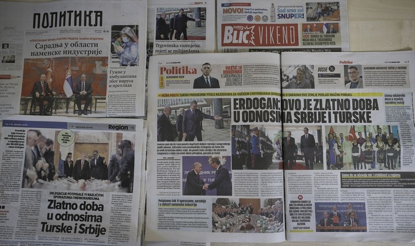 Cumhurbaşkanı Erdoğan’ın Arnavutluk ve Sırbistan ziyareti Balkan ülkelerinde gazete manşetlerinde - Resim: 5